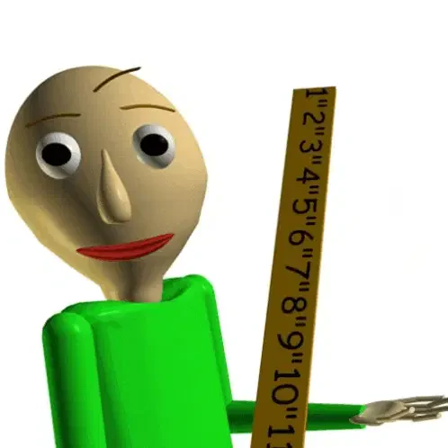 Baldi Original Meme