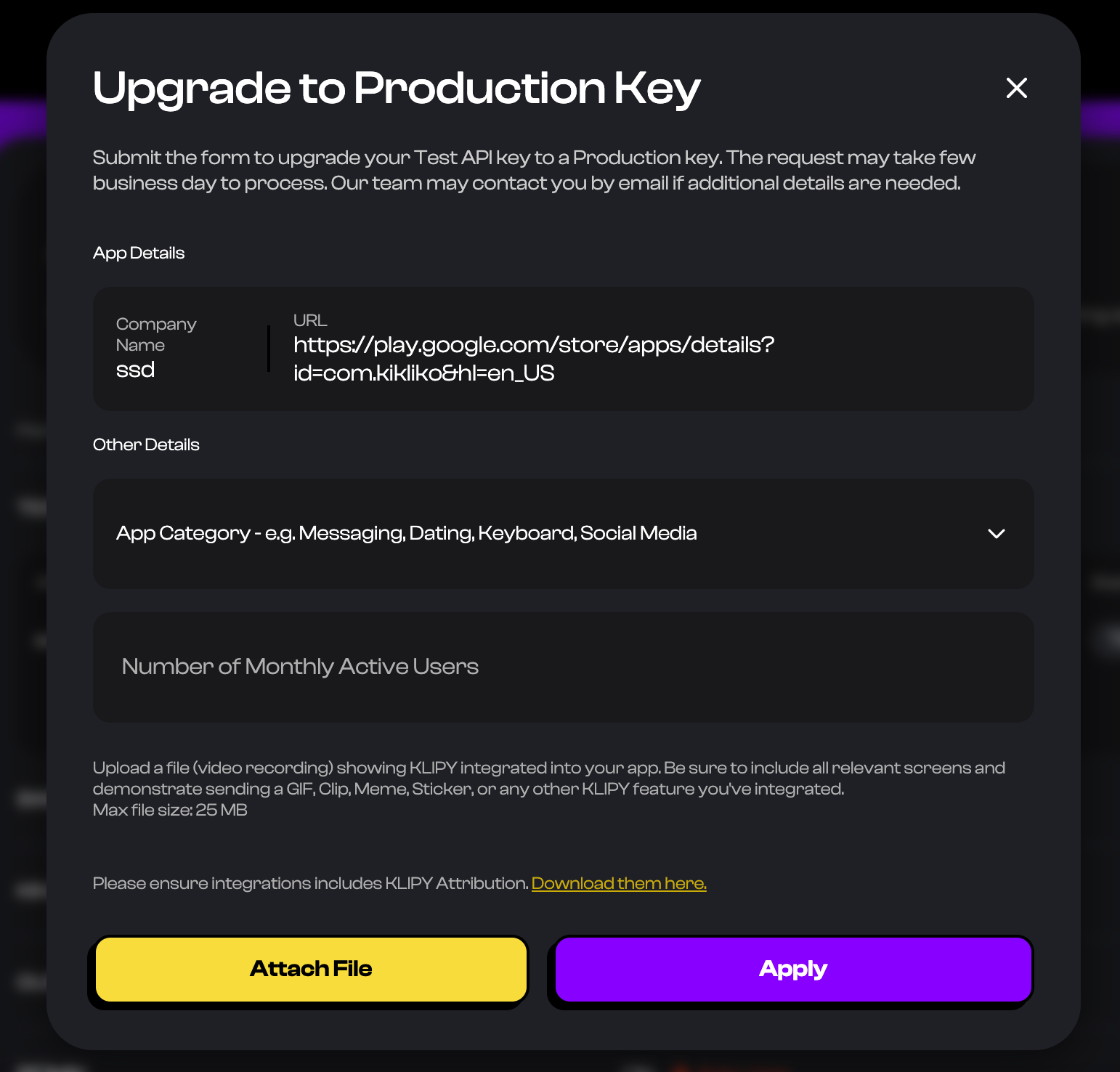 upgrade to production