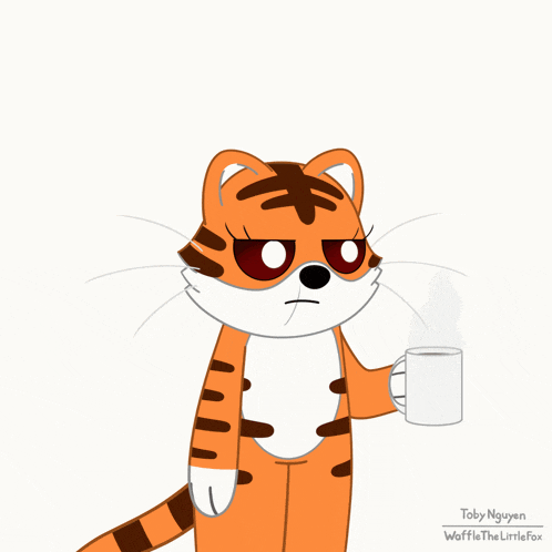 Waffle the Little Fox's Monday Morning Blues