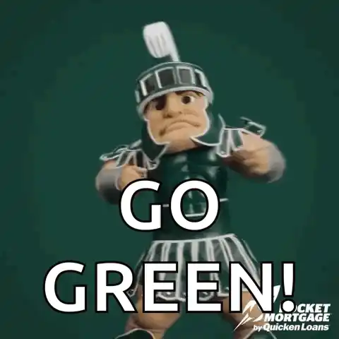 Quicken Loans Mascot Says 'Go Green!'