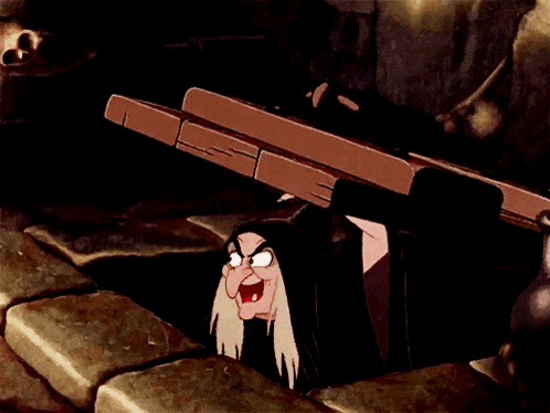 Evil Queen Witch Cackle from Snow White