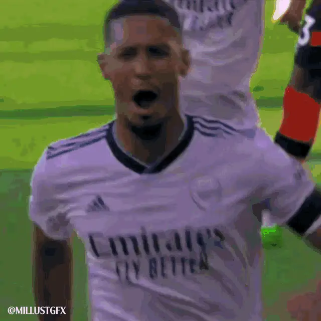 William Saliba's Iconic Arsenal Goal Celebration
