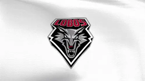 Waving New Mexico Lobos Flag