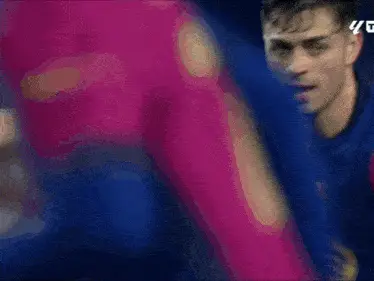 Pedri's Celebration for FC Barcelona