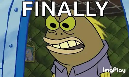SpongeBob Fish Finally Screaming Mad