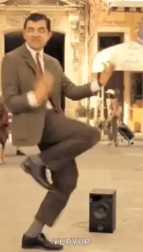 Mr. Bean's Funny Street Dance