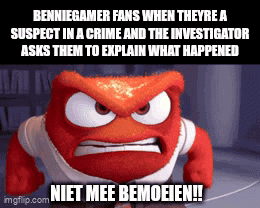 Benniegamer Fans Angry Meme