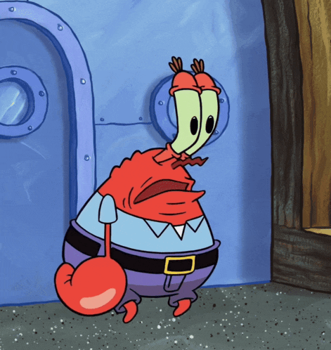 Mr Krabs Spongebob Groans