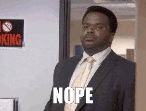 Craig Robinson: The Office 'Nope'