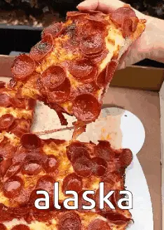 Alaska Pizza Slice