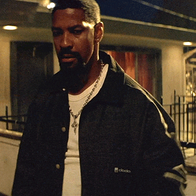 Denzel Washington as Alonzo Checking Time