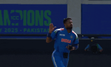 Hardik Pandya Wicket Celebration