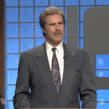 Will Ferrell as Alex Trebek on SNL Jeopardy