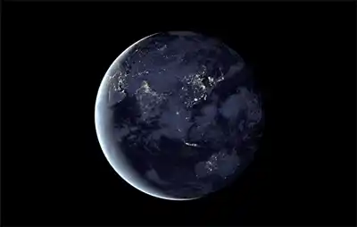 earth spinning