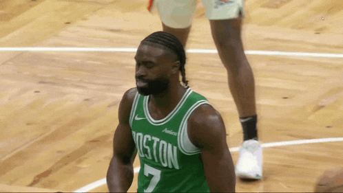 Jaylen Brown's Cutthroat Celebration