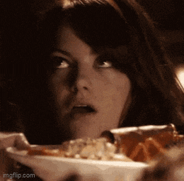 Emma Stone's 'Yum' Moment in Easy A