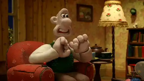Wallace and Gromit: Surprised Wallace