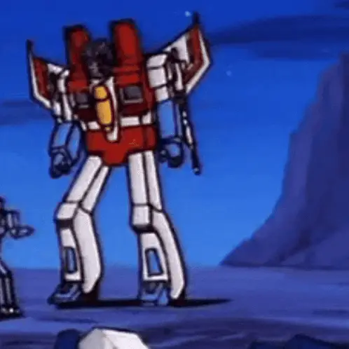 Transformers G1 Starscream Falls