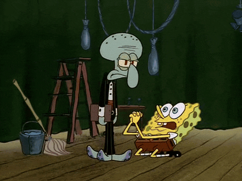 Spongebob Begging