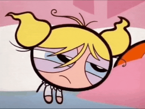 Sad Bubbles from Powerpuff Girls