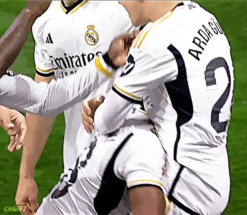 Arda Güler Real Madrid Celebration