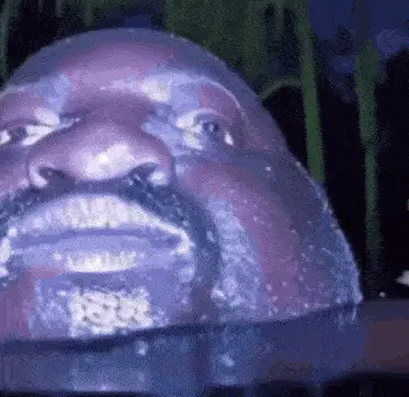 Man's Head Submerged in Water – brainrot memes meme GIF free download no watermark 2026
