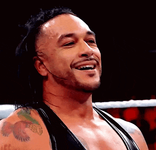 Damian Priest Smiling in WWE