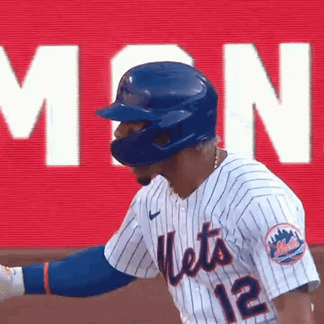 Francisco Lindor with the Mets