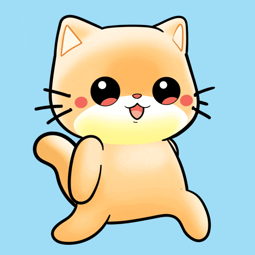 Cat Mochi Dancing