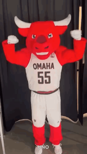 Omaha Mavericks Mascot Durango