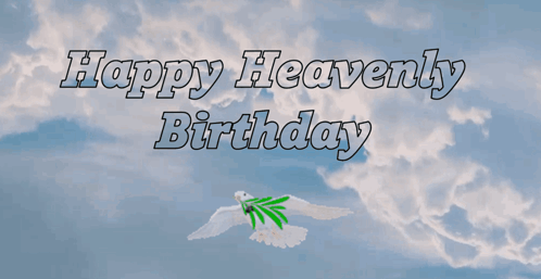 Happy Heavenly Birthday Greetings