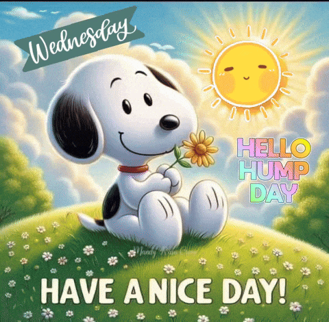 Happy Wednesday with Snoopy
