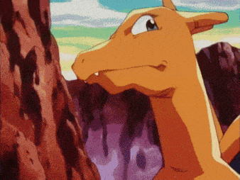 Pokemon Charizard Stares Intently