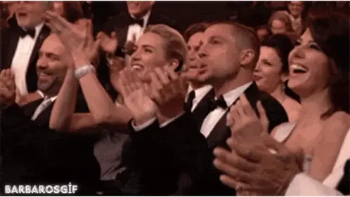 Audience Applauding Enthusiastically