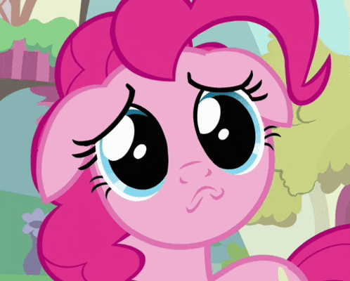 Pinkie Pie's Sad Puppy Dog Eyes