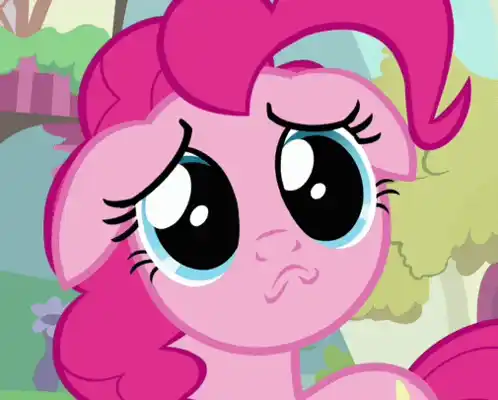 Pinkie Pie's Sad Puppy Dog Eyes