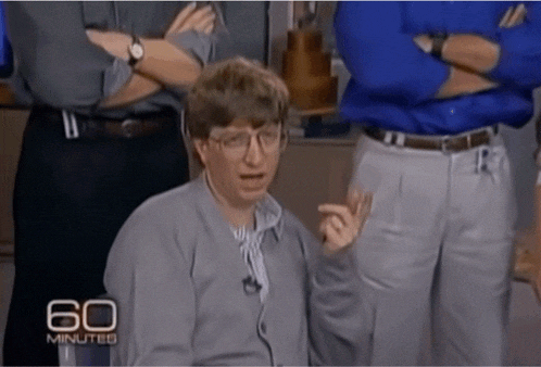 Bill Gates' Classic 'Duh' Moment