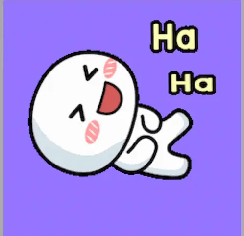 Khanza Tifa Ceria: Laughing Cartoon – sticker memes meme GIF free download no watermark 2026
