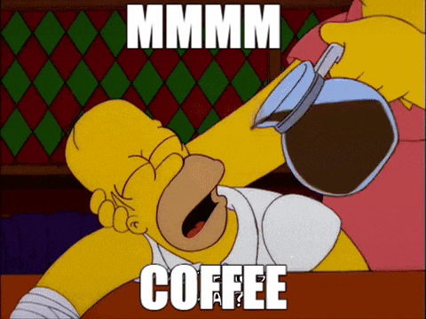 Homer Simpson: MMMM Coffee?