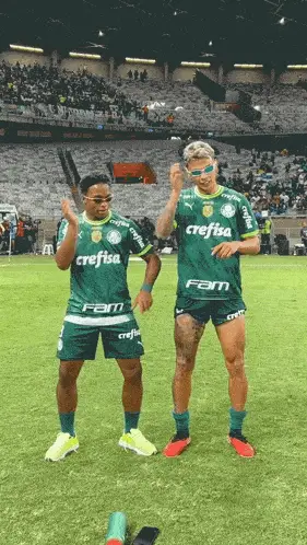 Dancinha Comemorando Palmeiras Campeão