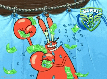 Safuu: Mr. Krabs Money Shower