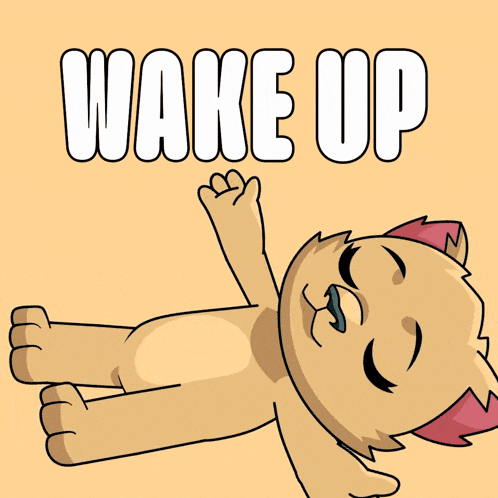 Kabu Friends: Struggle Wake Up Meme