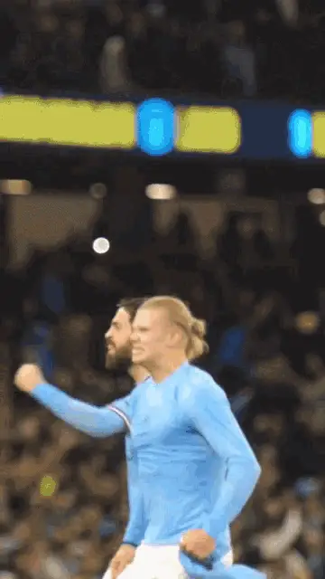 Haaland's Goal Celebration for Man City