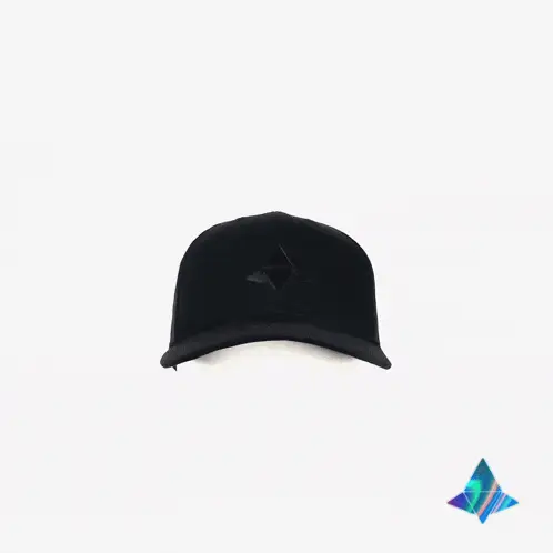Static Statique Black Baseball Cap