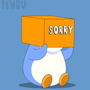 Pengu Pudgy Says Sorry