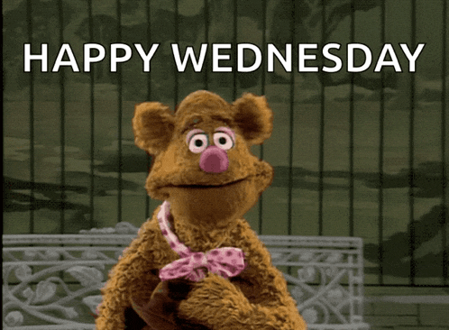 Muppets Fozzie: Happy Wednesday