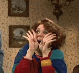 Woman's Shocked Reaction