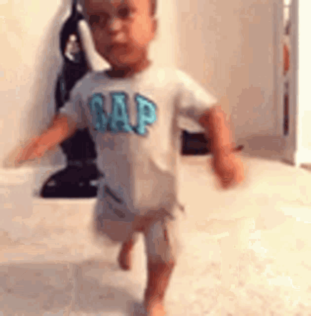 Baby's Overwhelmed Reaction to Sound