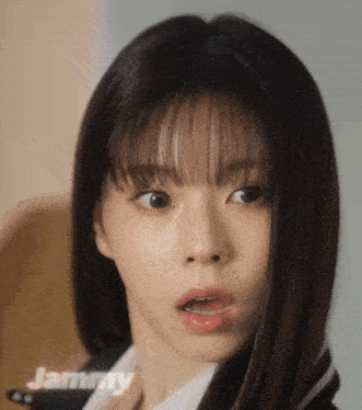 Nmixx Kyujin's Shocked Reaction in Jammy Ad