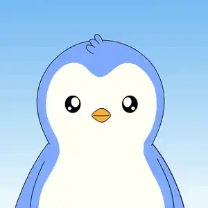 Cute Pudgy Penguin Says Hello and Waves